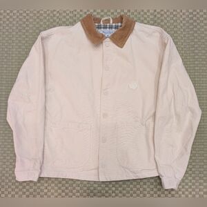 Nice As Heck 100% Cotton Corduroy Collar Chore Coat Men's Size Small Made in USA